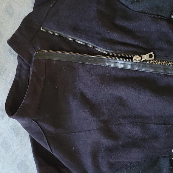 Elie Tahari Black Zip Jacket - Picture 9 of 11